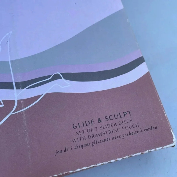 NWT Daily Practice by Anthropologie Glide & Sculpt Glider Disc Set - Picture 7 of 10